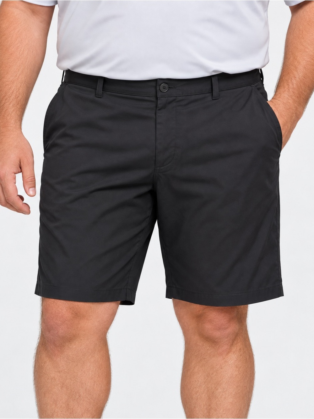 Nike Golf Shorts Mens Size 40 Tour Performance Chino Stretch Black